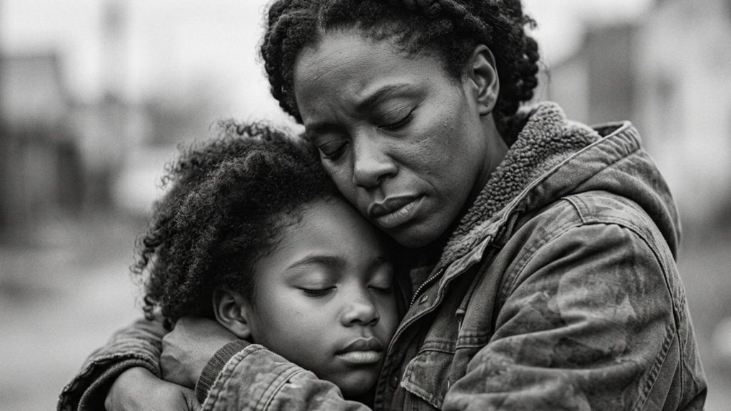 Immigrant woman experiencing emotional stress and mental health challenges